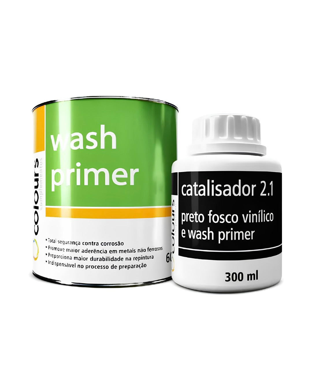 Wash Primer Maxi Rubber 600ml + Catalisador 300ml