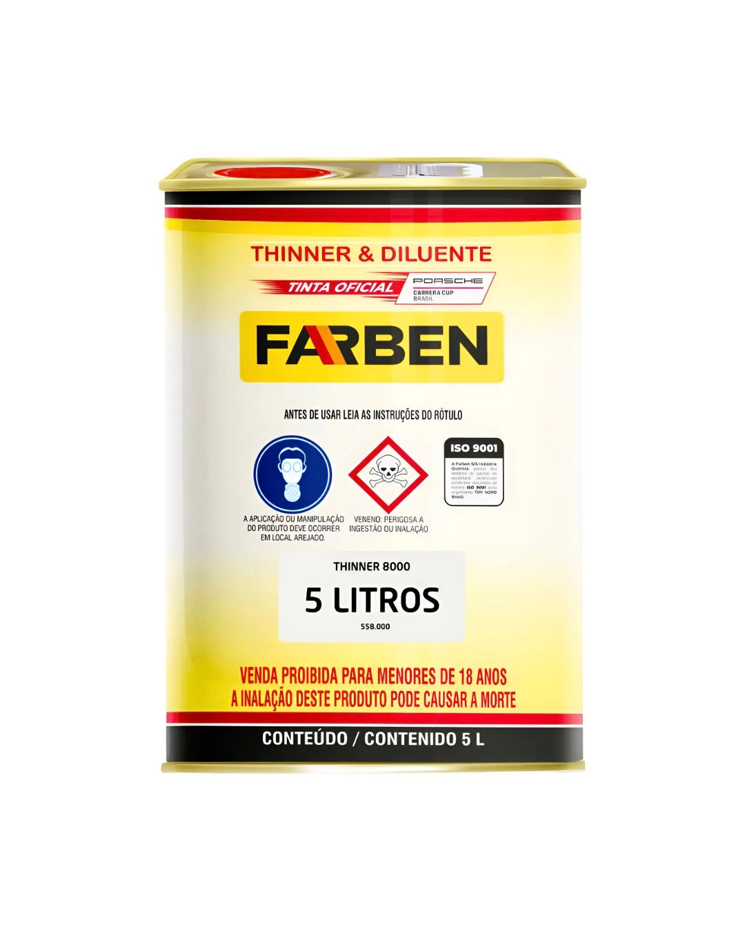 Thinner Farben 7000 Acabamento 5L