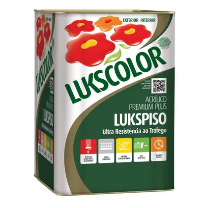 TINTA PISO LUKSCOLOR BRANCO 18L