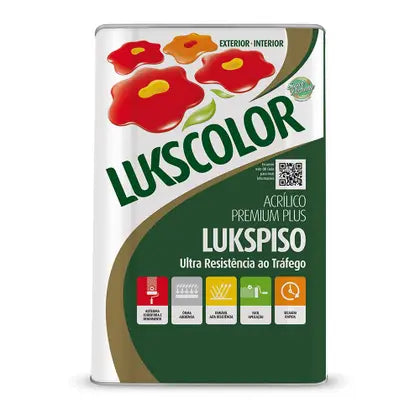 TINTA PISO LUKSCOLOR BRANCO 18L