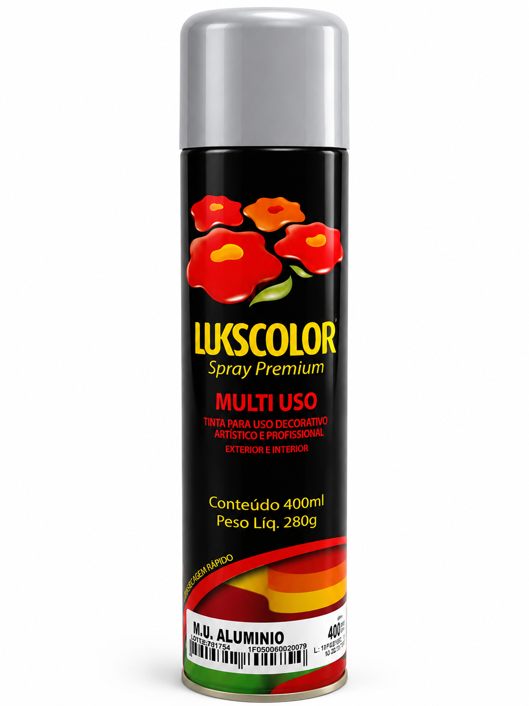 SPRAY LUKSCOLOR ALUMINIO 400ML