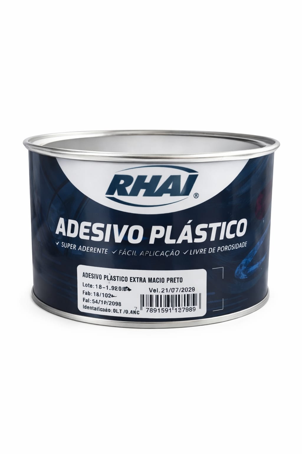 Adesvo Plástico RHAI Extra Macio Preto